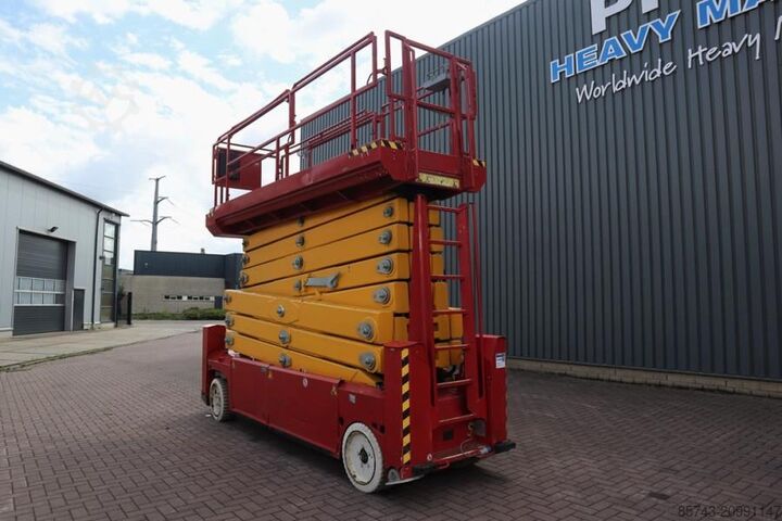 Schaarlift PB Lifttechnik S225-12ES Electric, 4x2 Drive, 22.5m Working Heigh