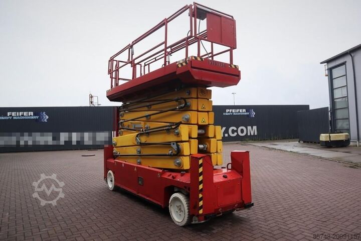Schaarlift PB Lifttechnik S225-12ES Electric, 4x2 Drive, 22.5m Working Heigh