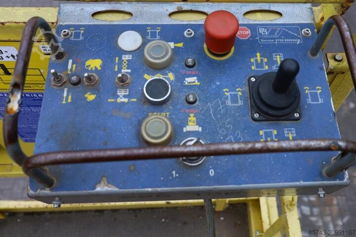 Schaarlift PB Lifttechnik S195-12ES Electric, 19.6m Working Height, 700kg Ca