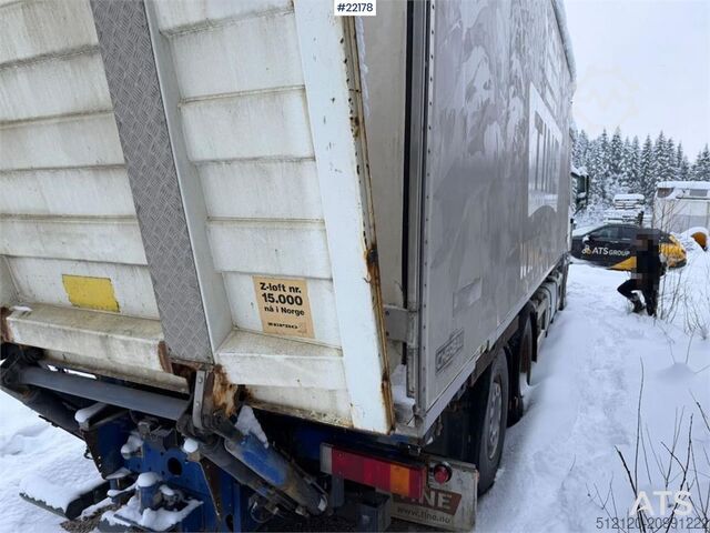 Châssis avec cabine MAN 26.414 chassis med 2 vekselflak – girkasse skiftet