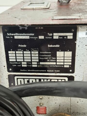 System för svetsning Oerlikon RED 240