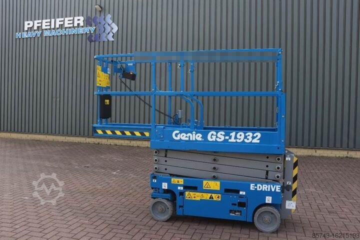 Scissor lift Genie GS1932 E-Drive New And Available Directly From Sto