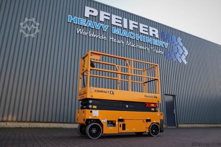 Scissor lift Haulotte Compact 8N Valid inspection, *Guarantee! 8m Workin