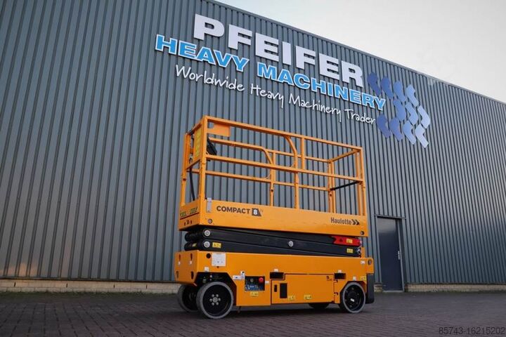 Scissor lift Haulotte Compact 8N Valid inspection, *Guarantee! 8m Workin