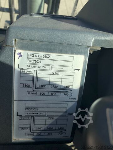 LPG-heftrucks Jungheinrich TFG 430s