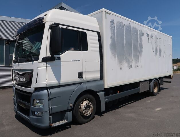 Vrachtwagen met bakwagen MAN TGX 18.360 4x2 LL
