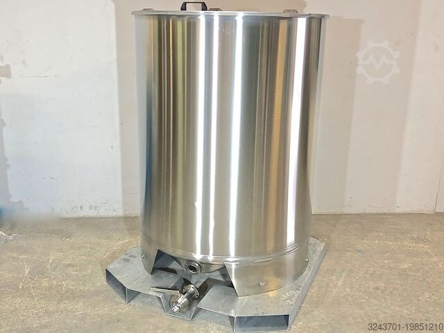 Roestvrijstalen tank 304 - 1213 L ARSILAC