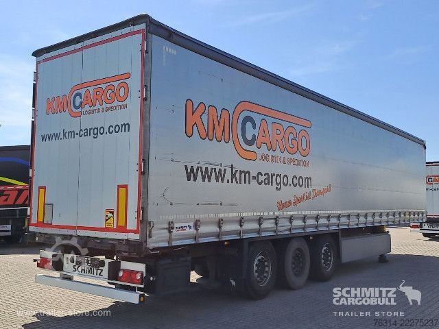 Brandalı açık yarı römork Schmitz Cargobull Curtainsider Standard Getränke
