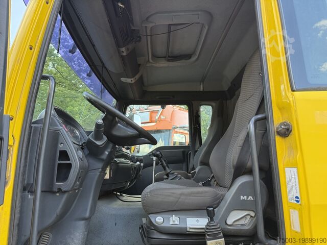 Τρίπλευρο ανατρεπόμενο φορτηγό MAN TGA 26.360 6X2 Kipper Kran Palfinger 15500