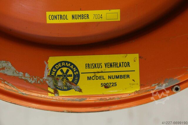 Ventilador de extracção de pó 0,37 kW Nedermans 500725