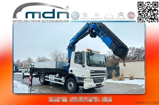 Autolaadkraan DAF CF 310 Pritsche KRAN 27m FUNK SEILWINDE