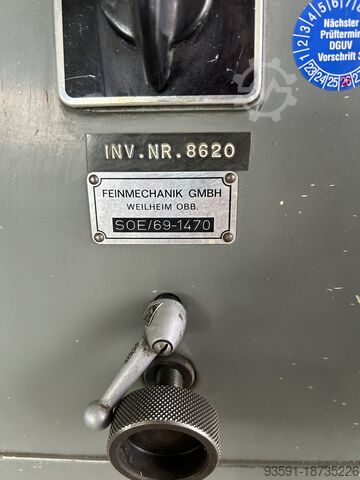 Slijpmachine met graver Deckel SOE