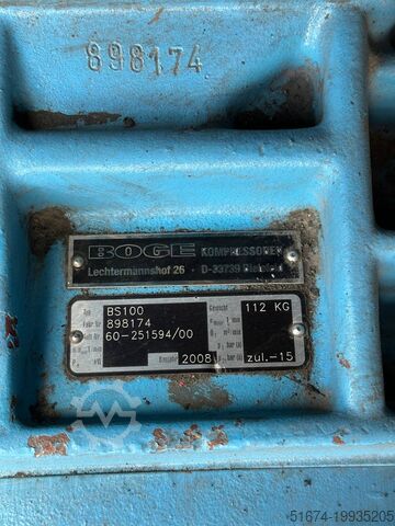 Schroefcompressor BOGE SLF 51