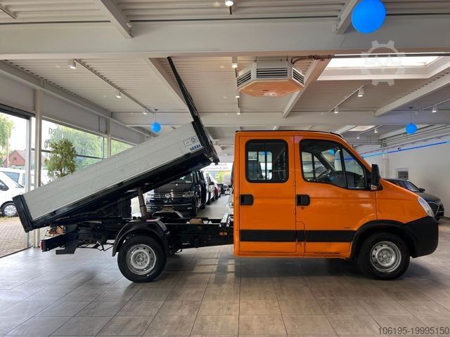 Kiepwagen bestelauto IVECO Daily 35S12 DoKa *3-Seiten Kipper*1.Hand*