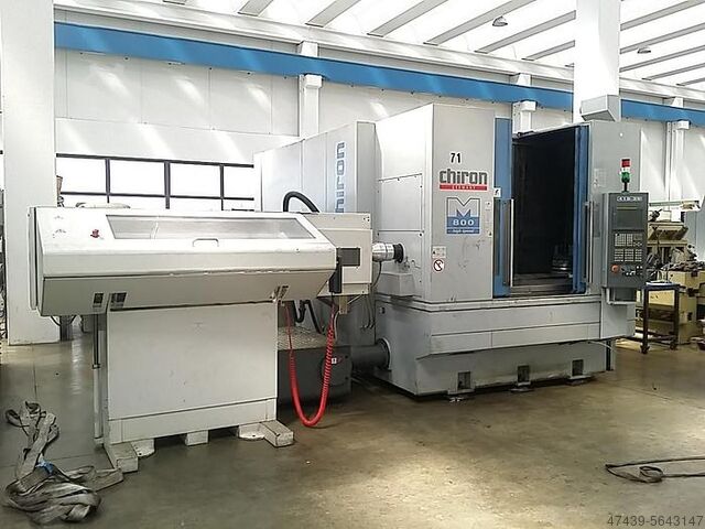 MISC CHIRON multitasking MILL 800 5 AXIS milling and turnin...