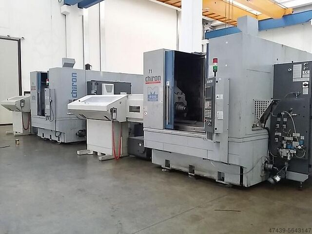 MISC CHIRON multitasking MILL 800 5 AXIS milling and turnin...