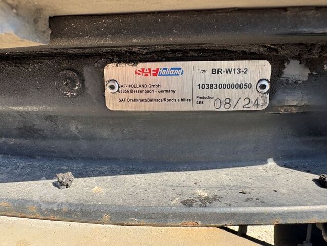 ρυμουλκούμενο εναλλάξιμου σασί SOMMER Verzinkte BDF Lafette 235/75R17,5 BPW
