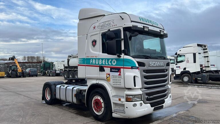 Standaard trekker Scania G 480 (EURO 5 / 2 TANKS / BELGIAN TRUCK / RETAR...