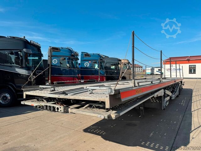 Auto met oplegger  ROLFO S2 * HYDR. LADEFLÄCHE * BPW *