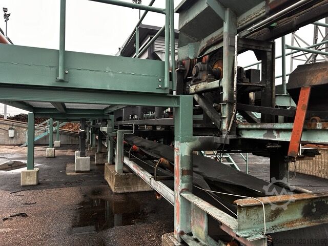 Sorteringslinje til tømmer Nurminen Log Sorting line