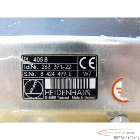 Heidenhain component Heidenhain PL 405 B Leistungsplatine . 263 371-22 SN:8424499 E
