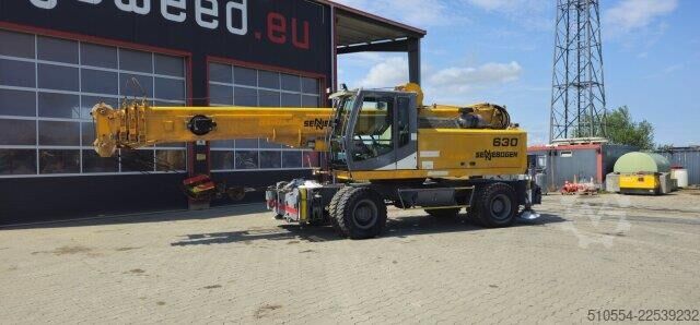 Τροχοφόρος εκσκαφέας Sennebogen 630 30t Mobilkran / Teleskopkran + JIB
