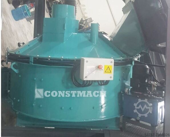 Constmach Concrete Mixer Manufacturer Concrete pan mixer | Pan mixer machine