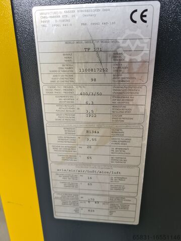 Uscător de refrigerare aer comprimat Kaeser TF 171