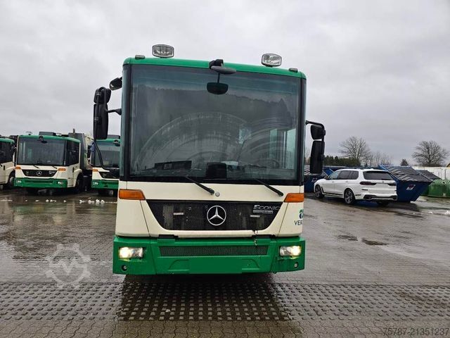 Camión de la basura MERCEDES-BENZ 2629 2 Kammer, Faun, Euro 6 Filter