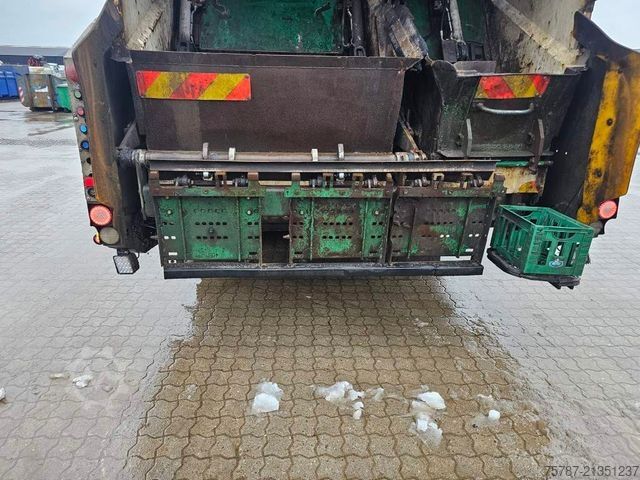 Camión de la basura MERCEDES-BENZ 2629 2 Kammer, Faun, Euro 6 Filter