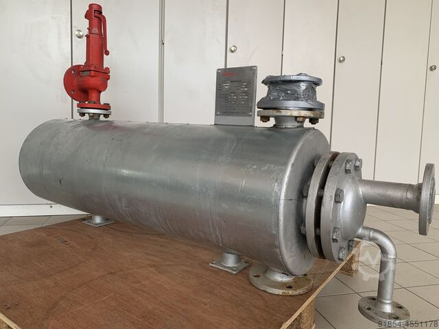 Warmtewisselaar, condensaatopvangreservoir LOOS,Flowserve Cestra,Cestra