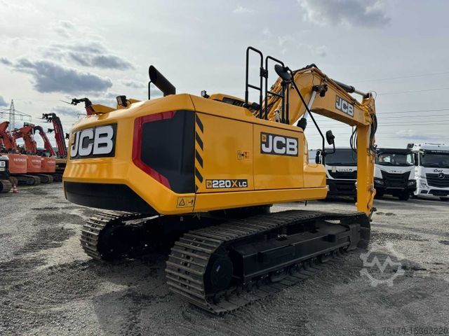 Excavateur à chaîne JCB 220X LC / DEMO / nur 70h / 2022 / X-Line PRO