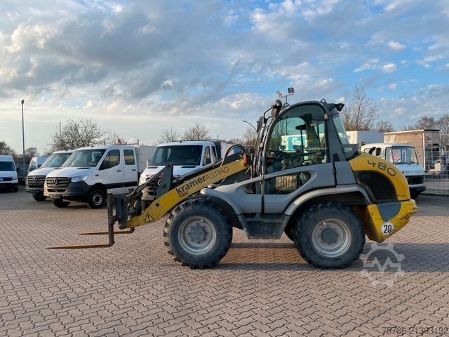 Φορτωτής με ελαστικά KRAMER 380 / 480 Allrad/ Schaufel/ PG/ 3.623 Bh