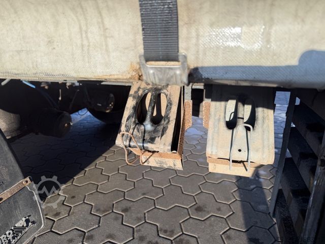 Open aanhangwagen met zeil  Wiese TA10-CS Tandem Anhänger Plane Einwandfrei