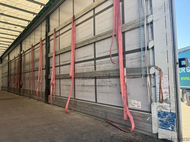 Open oplegger met zeil KRONE SDP 27 Schiebeplanen Auflieger mit Ladebordwand