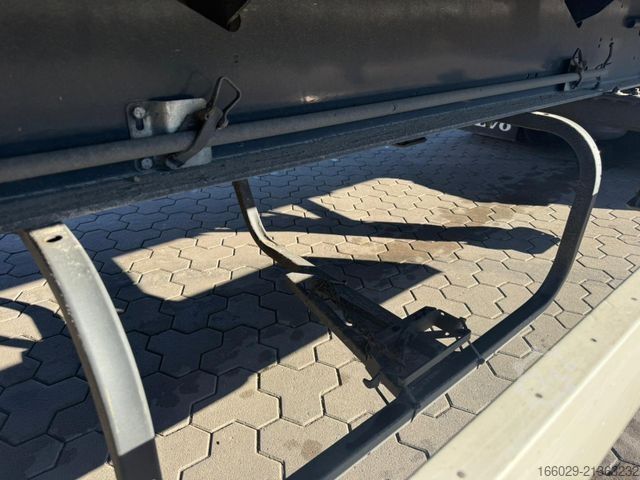 Open oplegger met zeil KRONE SDP 27 Schiebeplanen Auflieger mit Ladebordwand