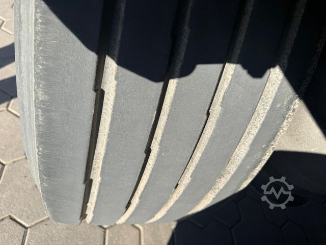 Open oplegger met zeil KRONE SDP 27 Schiebeplanen Auflieger mit Ladebordwand