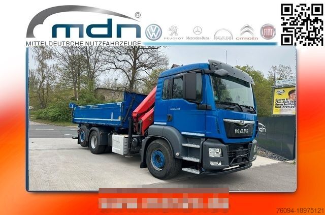 Autolaadkraan MAN TGS 26.460 6x2 Pritsche KRAN Greifer lift/lenk