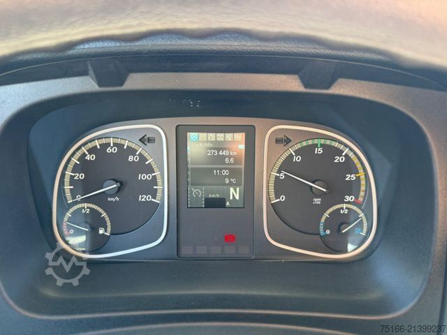 Dobozos teherautó MERCEDES-BENZ ATEGO 1224 L Koffer 7,30 m LBW 1,5 to.*KLIMA+AHK