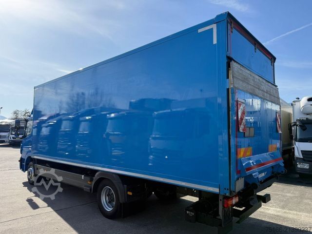 Dobozos teherautó MERCEDES-BENZ ATEGO 1224 L Koffer 7,30 m LBW 1,5 to.*KLIMA+AHK