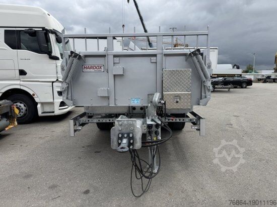 Dreiseitenkipper Anhänger MFCT UNISTAR ZPX-K.19.550 ,TANDEMDREISEITENKIPPER, PALETTENBREIT