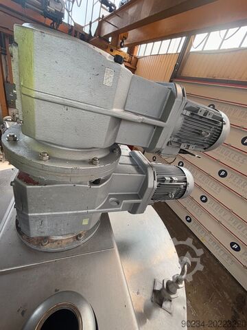 Kullanılmış Winkworth PV3000 3.000 litre paslanmaz çelik proses tankı WINKWORTH PV3000