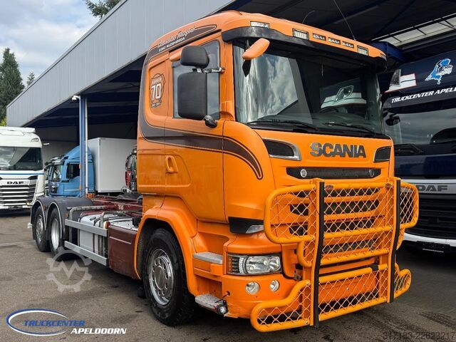 Chassis com cabina Scania R520 V8 LB6x2*4HNB, Retarder, PTO-Hydaruliek, L...