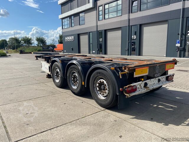 Transporte de contentores D-TEC FT-43-03V / 2x Extendable / Mercedes + Disc / 1...