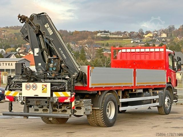 Autokran SCANIA P 280 * HIAB 122 E - 2 HIDUO + FUNK* TOPZUSTAND