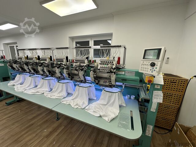 Otomatik nakış makinesi-6 kafa-15 iğne Tajima TFMX-IIC1506 (450x500mm)