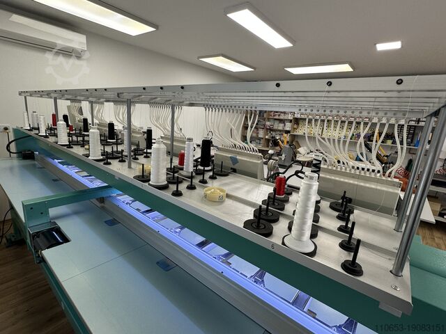 Otomatik nakış makinesi-6 kafa-15 iğne Tajima TFMX-IIC1506 (450x500mm)