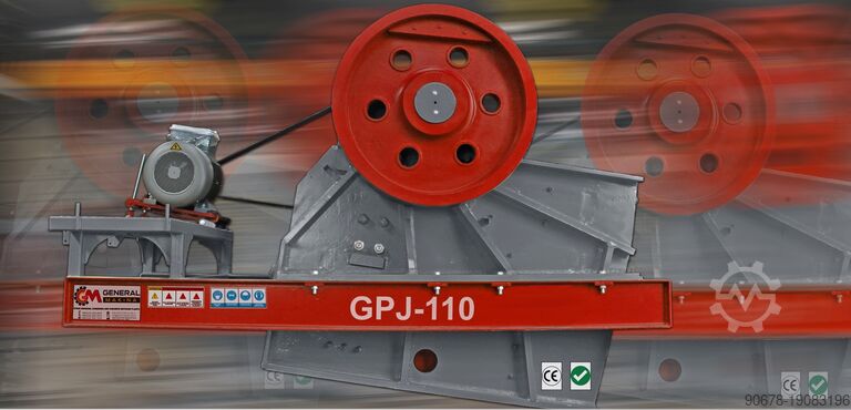Kırma ekipmanları General Makina 350 Tph Jaw Crusher