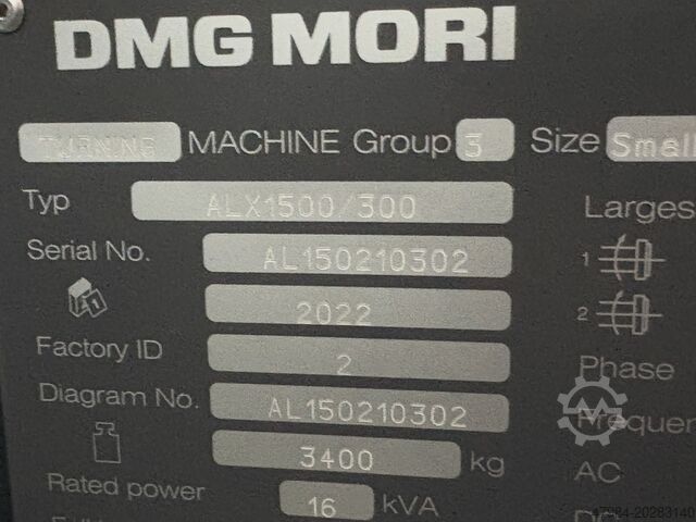 CNC turn-mill center DMG MORI ALX 1500/300
