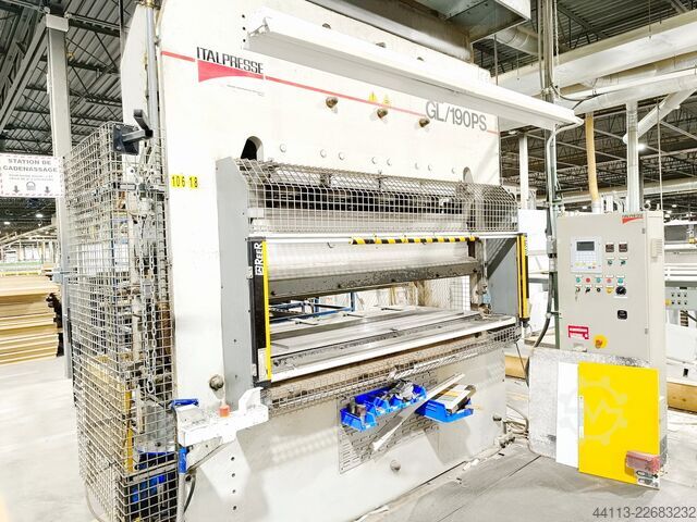 Schwere Hydraulikpresse zum Umformen SIMI IMPIANTI mm 1400 x 4500